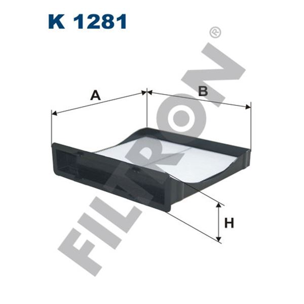 Filtre d'habitacle Filtron K1281 Filtre d'habitacle Filtron K1281