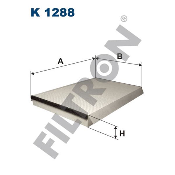 Filtre d'habitacle Filtron K1288 Filtre d'habitacle Filtron K1288