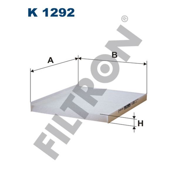 Filtre d'habitacle Filtron K1292 Filtre d'habitacle Filtron K1292