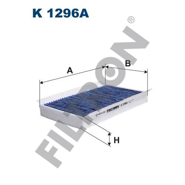 Filtre d'habitacle Filtron K1296A Filtre d'habitacle Filtron K1296A
