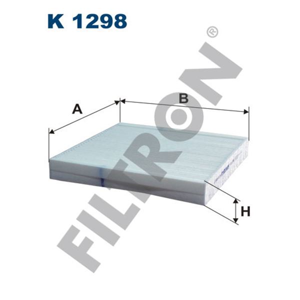 Filtre d'habitacle Filtron K1298 Filtre d'habitacle Filtron K1298