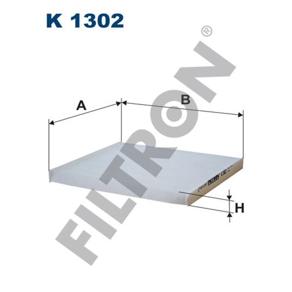 Filtre d'habitacle Filtron K1302 Filtre d'habitacle Filtron K1302