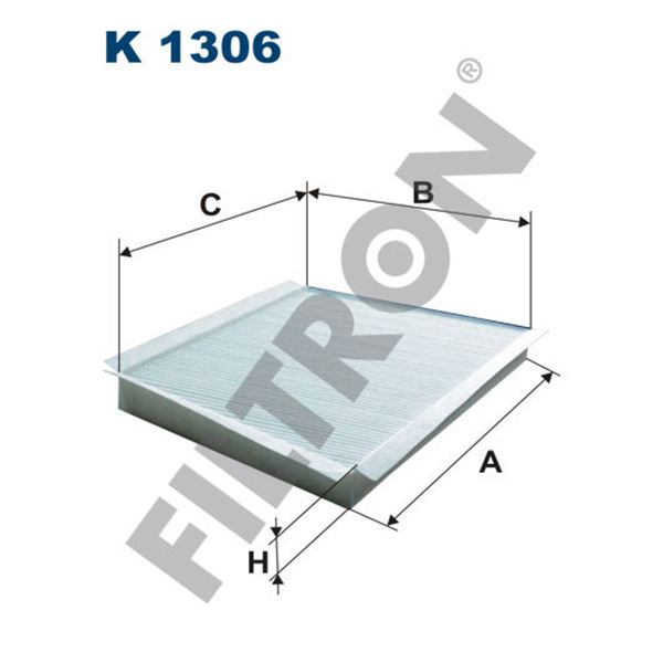 Filtre d'habitacle Filtron K1306 Filtre d'habitacle Filtron K1306