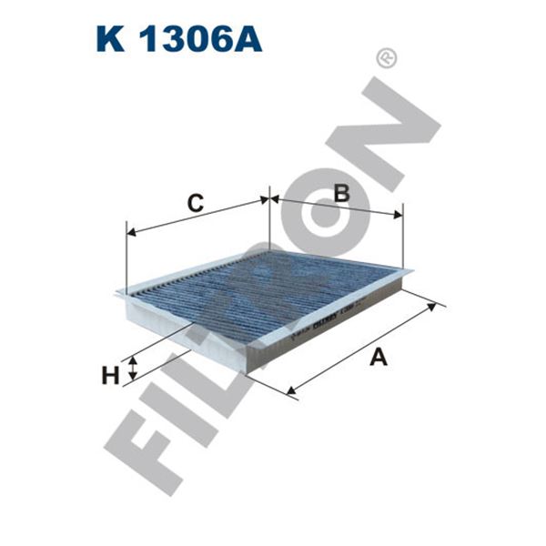 Filtre d'habitacle Filtron K1306A Filtre d'habitacle Filtron K1306A
