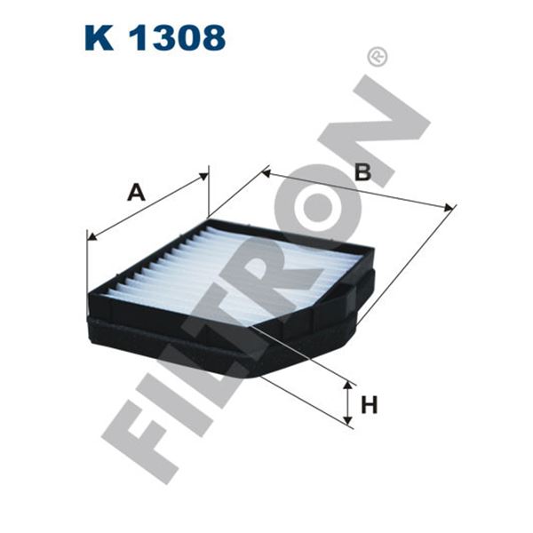 Filtre d'habitacle Filtron K1308 Filtre d'habitacle Filtron K1308