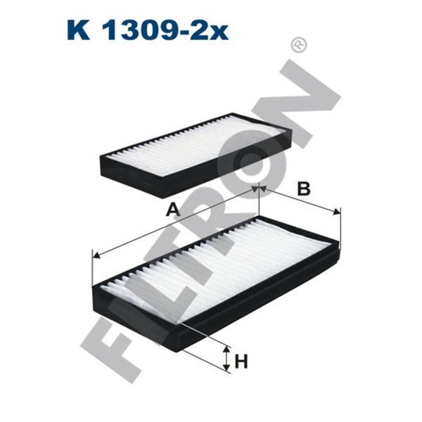 Filtre d'habitacle Filtron K1309-2X Filtre d'habitacle Filtron K1309-2X