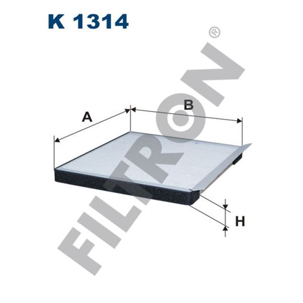 Filtre d'habitacle Filtron K1314 Filtre d'habitacle Filtron K1314