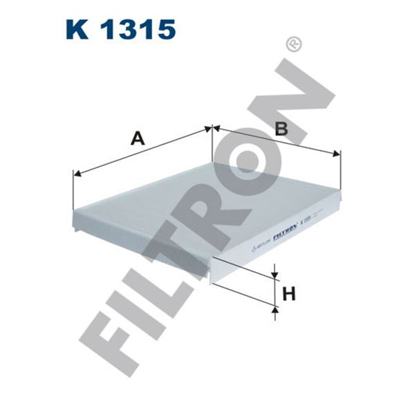 Filtre d'habitacle Filtron K1315 Filtre d'habitacle Filtron K1315
