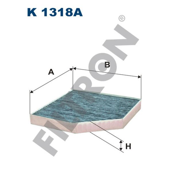 Filtre d'habitacle Filtron K1318A Filtre d'habitacle Filtron K1318A