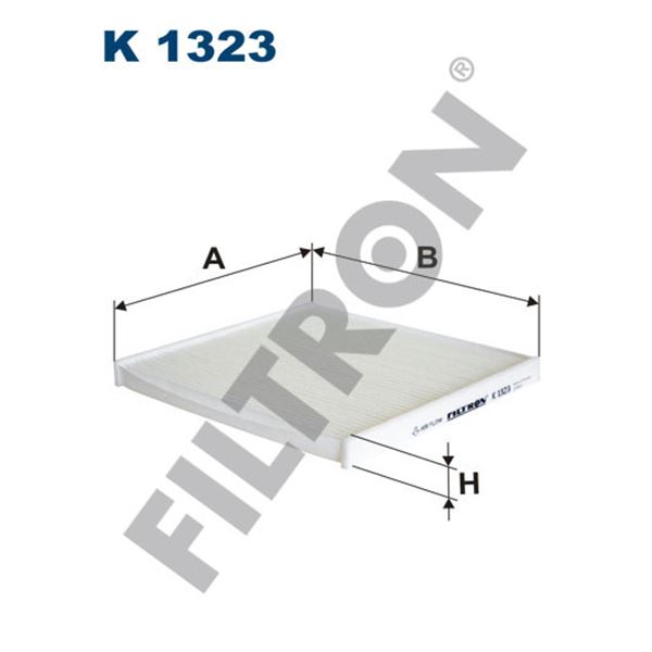 Filtre d'habitacle Filtron K1323 Filtre d'habitacle Filtron K1323