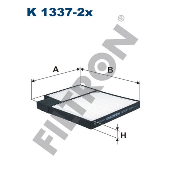 Filtre d'habitacle Filtron K1337-2X Filtre d'habitacle Filtron K1337-2X