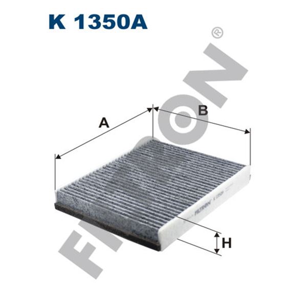 Filtre d'habitacle Filtron K1350A Filtre d'habitacle Filtron K1350A