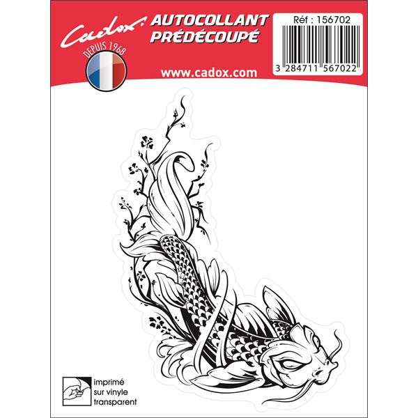STICKER CARROSSERIE POISSON CHAT CADOX STICKER CARROSSERIE POISSON CHAT CADOX