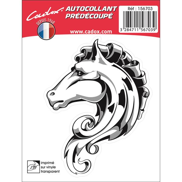 MINISTICKER CARROSSERIE CHEVAL CADOX MINISTICKER CARROSSERIE CHEVAL CADOX