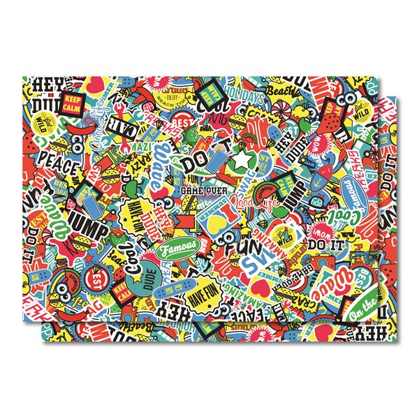 FEUILLES ADHESIVES RETRO BOMBING CADOX FEUILLES ADHESIVES RETRO BOMBING CADOX