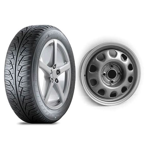 Pack Jante tôle + Pneu hiver Uniroyal MS Plus 77 175/65R14 82T Pack Jante tôle + Pneu hiver Uniroyal MS Plus 77 175/65R14 82T