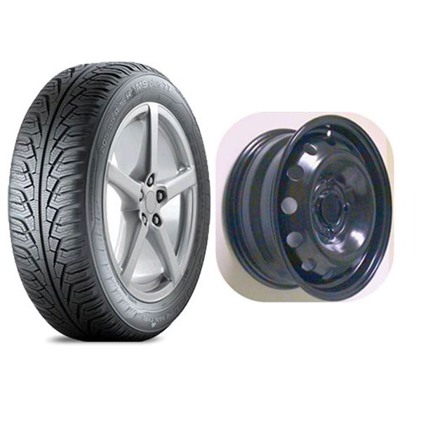 Pack Jante tôle + Pneu hiver Uniroyal MS Plus 77 175/65R14 82T Pack Jante tôle + Pneu hiver Uniroyal MS Plus 77 175/65R14 82T