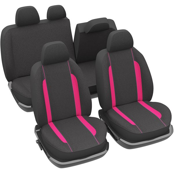 Housses de sièges FLUO ROSE TU+ Housses de sièges FLUO ROSE TU+