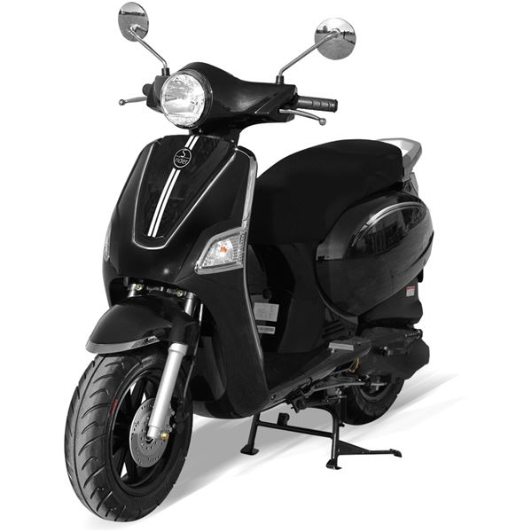 Scooter 50 CC 2T S-Rider Capri noir Scooter 50 CC 2T S-Rider Capri noir
