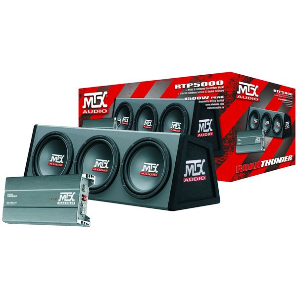 Pack caisson et amplificateur MTX RTP 5000 Pack caisson et amplificateur MTX RTP 5000