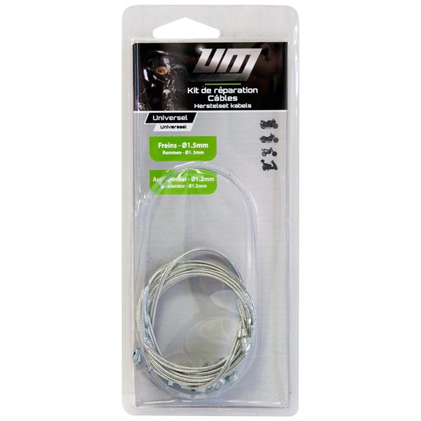 Kit de réparation de câble pour moto ou scooter UM Kit de réparation de câble pour moto ou scooter UM