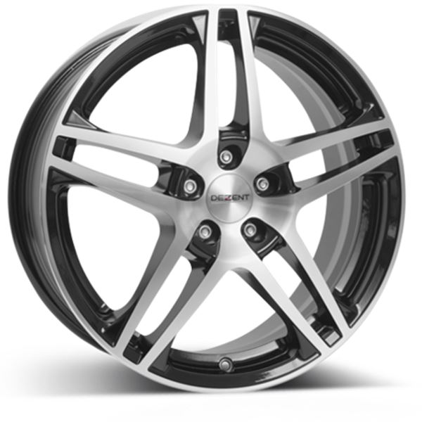 Jante DEZENT Rb Noir Mat / Face Miroir 6,5x15 4x100ET38 Jante DEZENT Rb Noir Mat / Face Miroir 6,5x15 4x100ET38