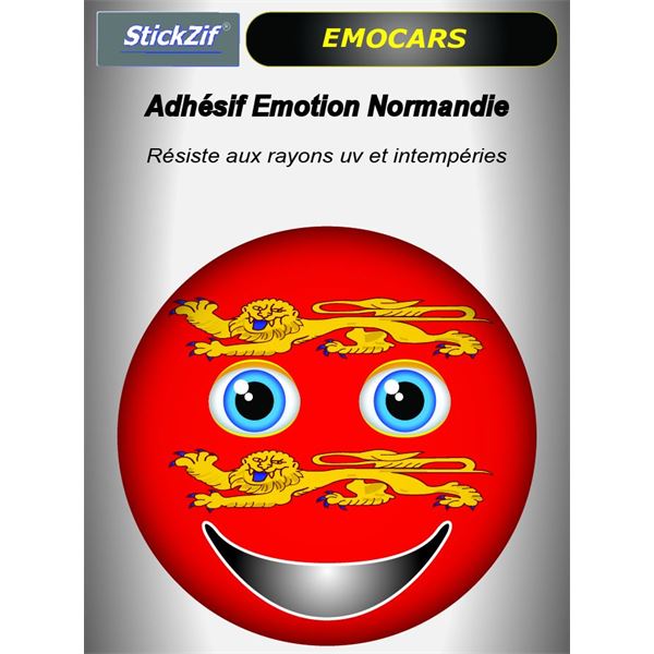 Sticker voiture EMOCARS Normandie Sticker voiture EMOCARS Normandie