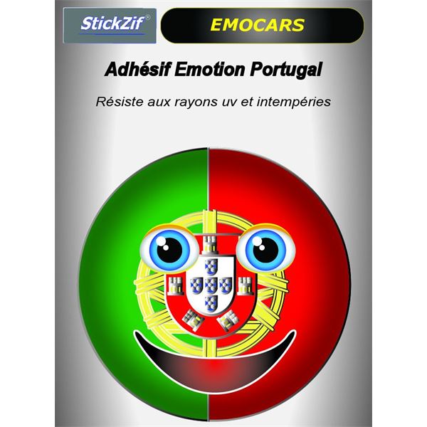 Sticker voiture EMOCARS Portugal Sticker voiture EMOCARS Portugal