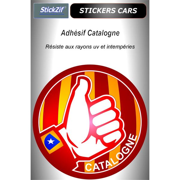Sticker voiture Catalogne Sticker voiture Catalogne
