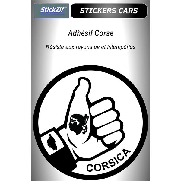 Sticker voiture Corse Sticker voiture Corse