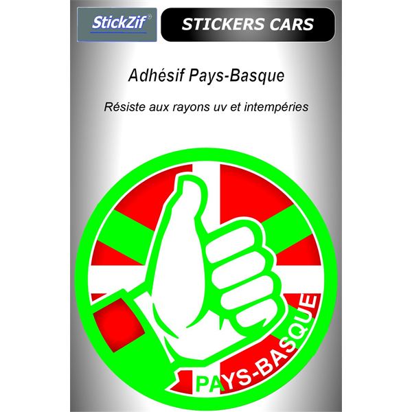 Sticker voiture Pays-Basque Sticker voiture Pays-Basque