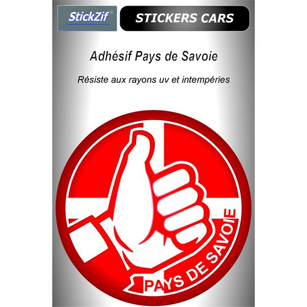 Sticker voiture Pays de Savoie Sticker voiture Pays de Savoie