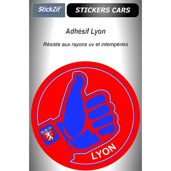 Sticker voiture Lyon Sticker voiture Lyon