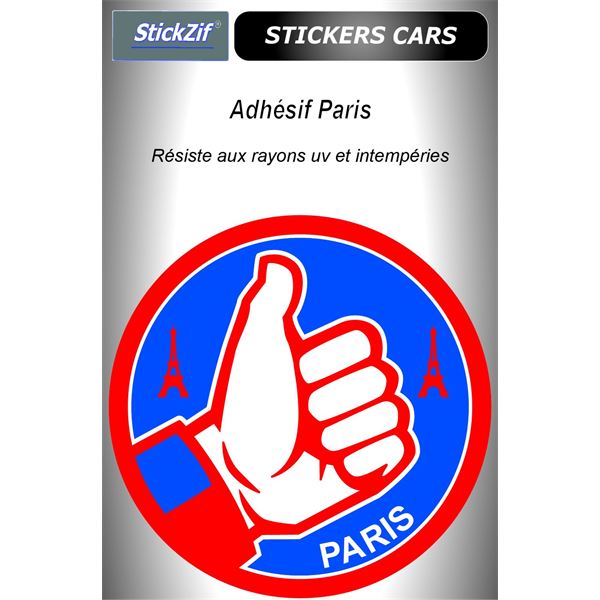 Sticker voiture Paris Sticker voiture Paris