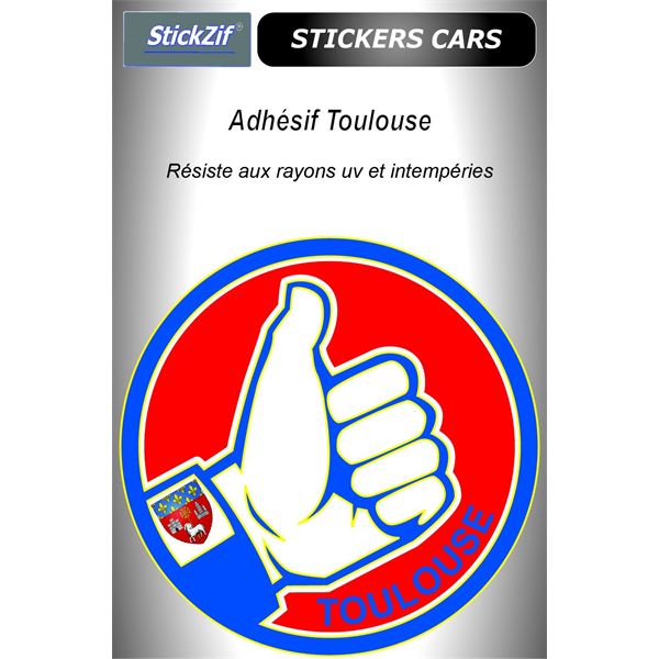 Sticker voiture Toulouse Sticker voiture Toulouse