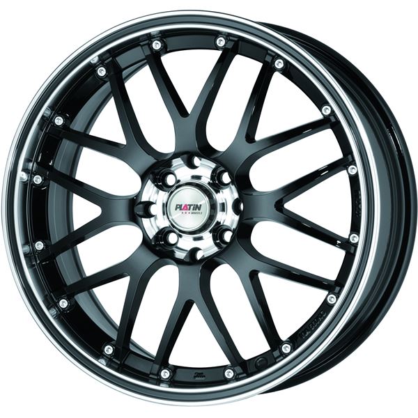 Jante PLATIN Pl61 Noir Poli 7,5x18 4x100ET45 Jante PLATIN Pl61 Noir Poli 7,5x18 4x100ET45