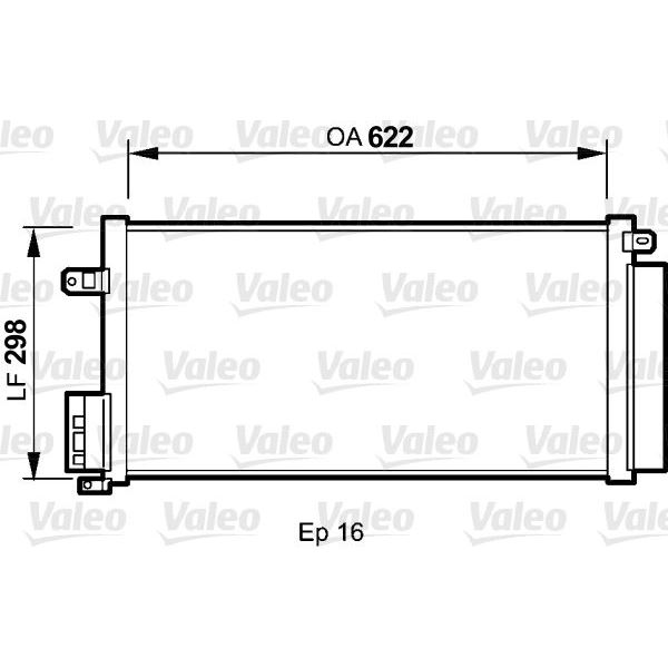 Condenseur FIAT PUNTO III / CORSA Condenseur FIAT PUNTO III / CORSA