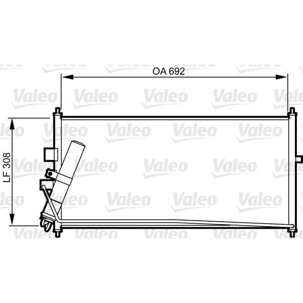 Condenseur NISS ALMERA II HATCHBACK Condenseur NISS ALMERA II HATCHBACK