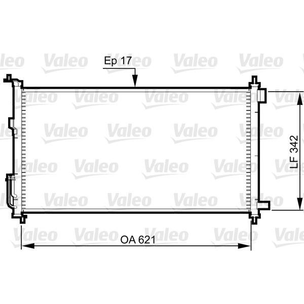 Condenseur NISS MICRA / NOTE / JUKE Condenseur NISS MICRA / NOTE / JUKE