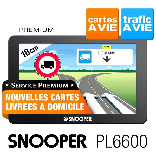 GPS Poids Lourd Snooper PL6600 GPS Poids Lourd Snooper PL6600