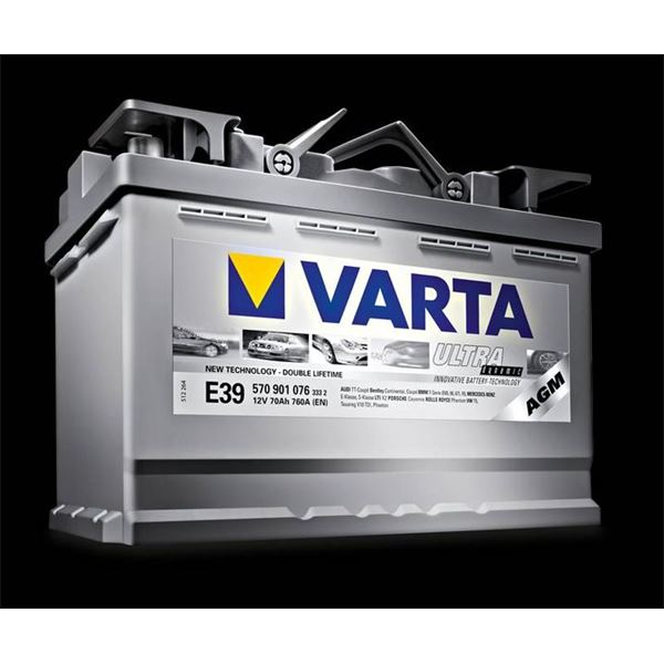 Batterie voiture Varta Start-Stop AGM E39 Batterie voiture Varta Start-Stop AGM E39