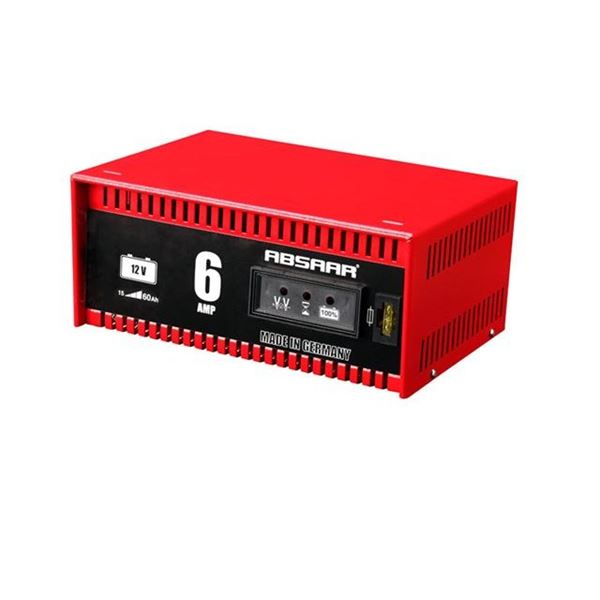 Chargeur de batterie 6 Amp Absaar Chargeur de batterie 6 Amp Absaar