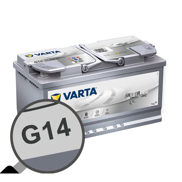 Batterie voiture Varta Start-Stop AGM G14 Batterie voiture Varta Start-Stop AGM G14