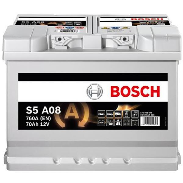 Batterie voiture Bosch Start-Stop AGM S6-008 Batterie voiture Bosch Start-Stop AGM S6-008