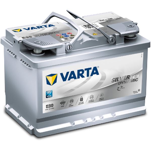 Batterie voiture Varta Start-Stop AGM E39 Batterie voiture Varta Start-Stop AGM E39