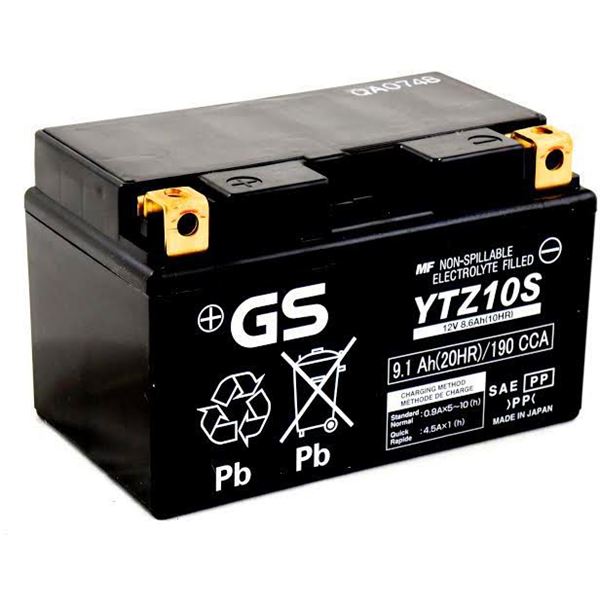 Batterie moto et scooter GS YUASA YTZ10S Batterie moto et scooter GS YUASA YTZ10S