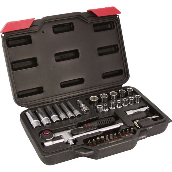 Coffret d'outilllage 1/4'' T45070 AmPro Coffret d'outilllage 1/4'' T45070 AmPro