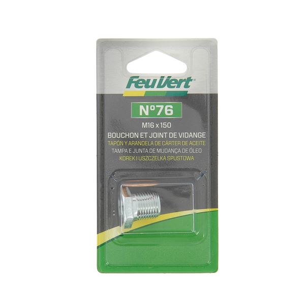 Bouchon de vidange Feu Vert N°76 pour PSA/REN Bouchon de vidange Feu Vert N°76 pour PSA/REN