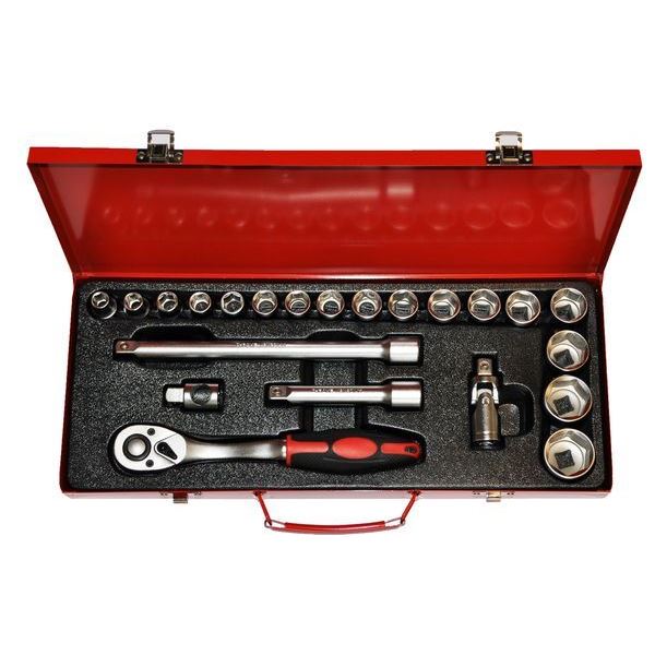 Coffret de serrage 22 pièces 1/2" Coffret de serrage 22 pièces 1/2"