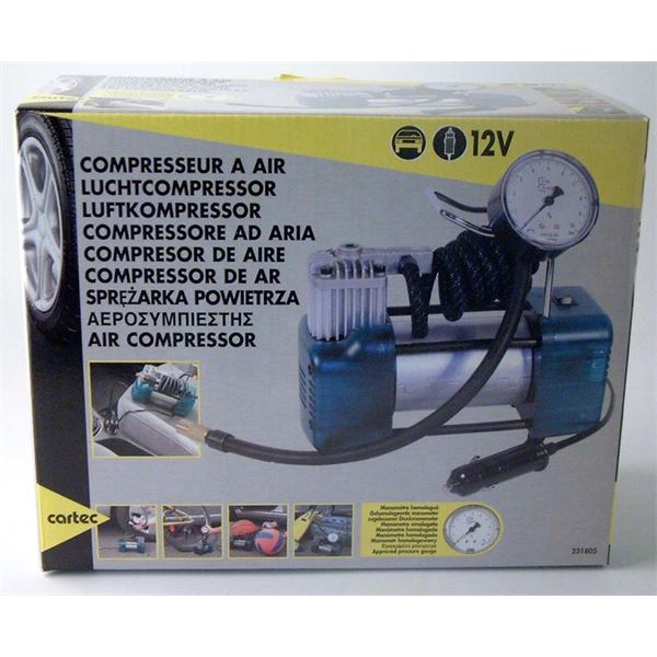 Compresseur et manomètre Cartec Compresseur et manomètre Cartec